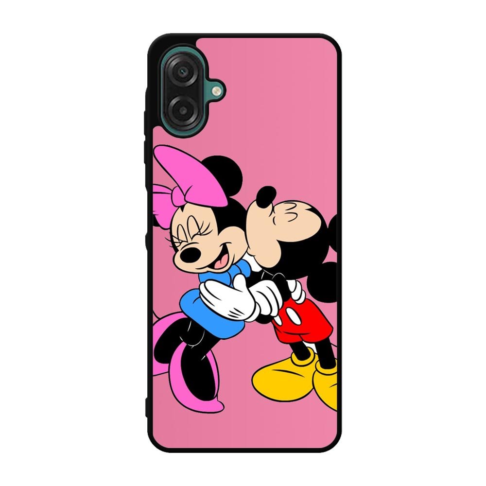 Romantic Mickey and Minnie Mouse Samsung Galaxy A07 Case QC2667