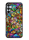 All Disney Heroes Stained Glass Samsung Galaxy A15 5G Case
