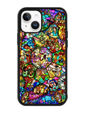All Disney Heroes Stained Glass iPhone 15 Case OV3794