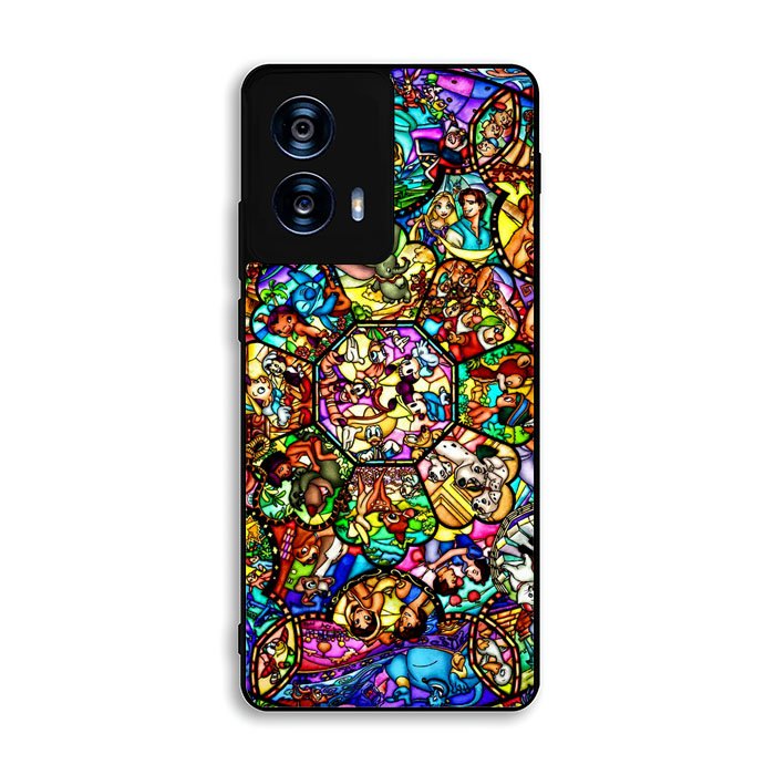 All Disney Heroes Stained Glass Motorola Moto G Power 5G 2024 Case OV7509
