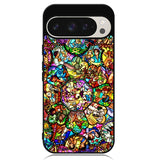 All Disney Heroes Stained Glass Google Pixel 9 Pro XL Case