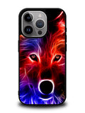 wolf glow line iPhone 15 Pro Case OV0567