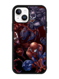Spiderman Venom Carnage Back iPhone 14 Case QC0573