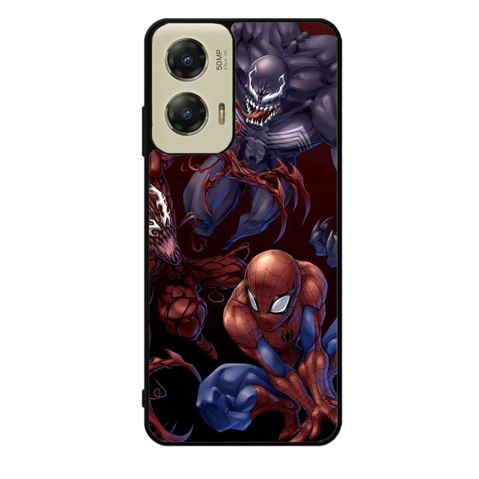 Spiderman Venom Carnage Back Motorola Moto G Stylus 5G 2024 Case OV0573