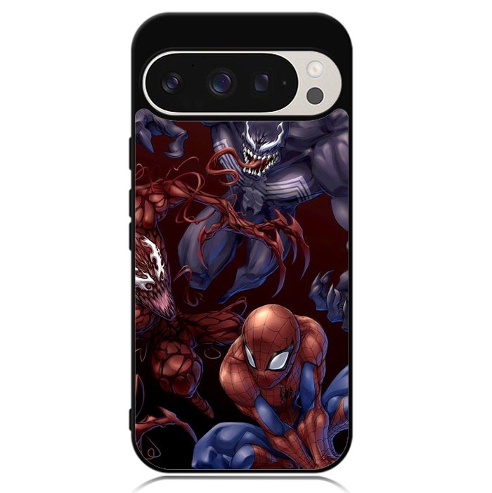 Spiderman Venom Carnage Back Google Pixel 9 Pro XL Case OV0573