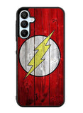 Flash SUperhero Logo on Wood Samsung Galaxy A15 5G Case OV4872