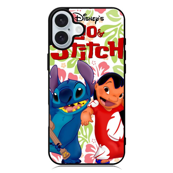 lilo stitch iPhone 16 Plus Case QC0576