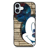 mickey disney face art iPhone 16 Plus Case QC0577