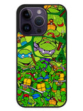 Teenage Mutant Ninja Turtles Collage 1st iPhone 14 Pro Case