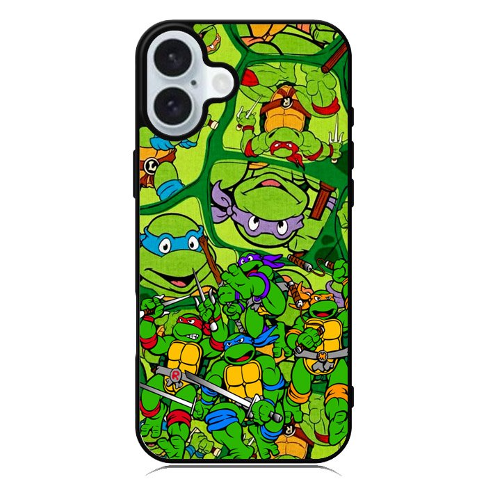Teenage Mutant Ninja Turtles Collage 1st iPhone 16 Plus Case