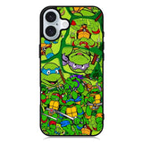 Teenage Mutant Ninja Turtles Collage 1st iPhone 16 Plus Case