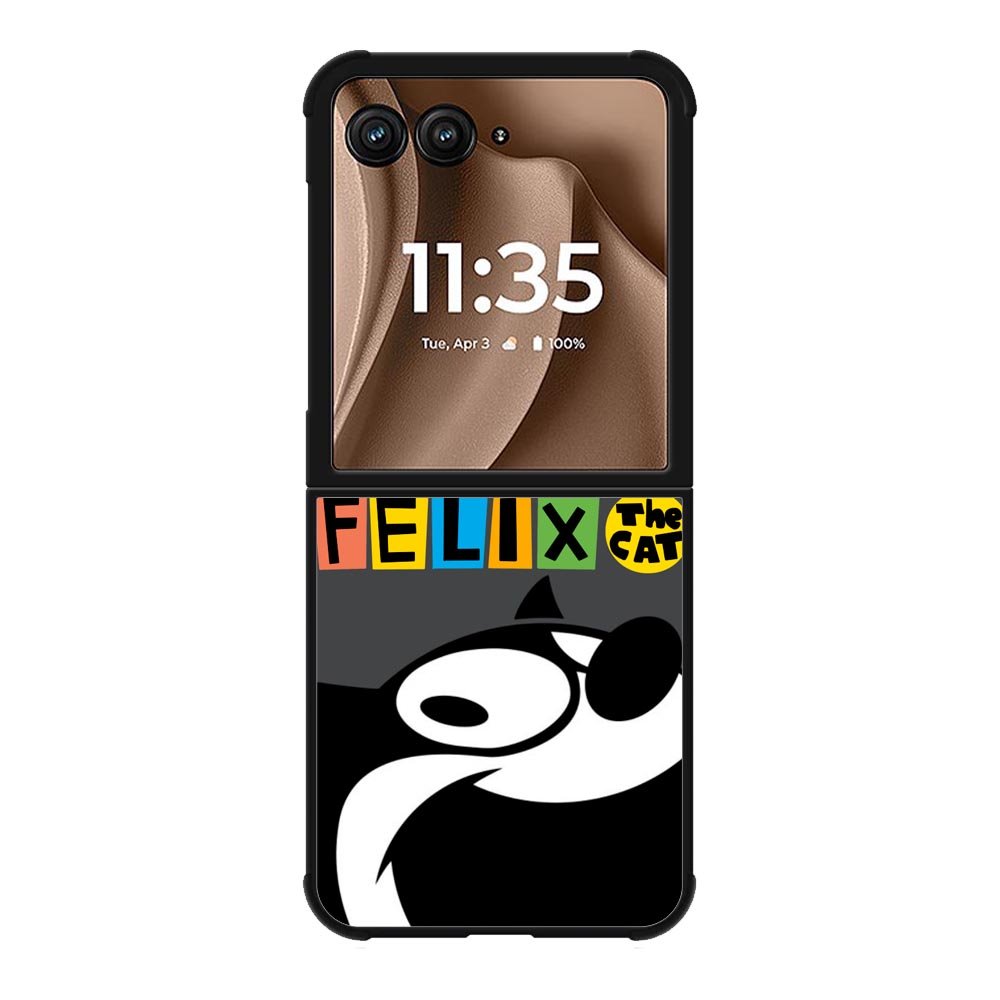 Felix The Cat Dictionary Motorola Moto RAZR Plus 2025 Case OV0583
