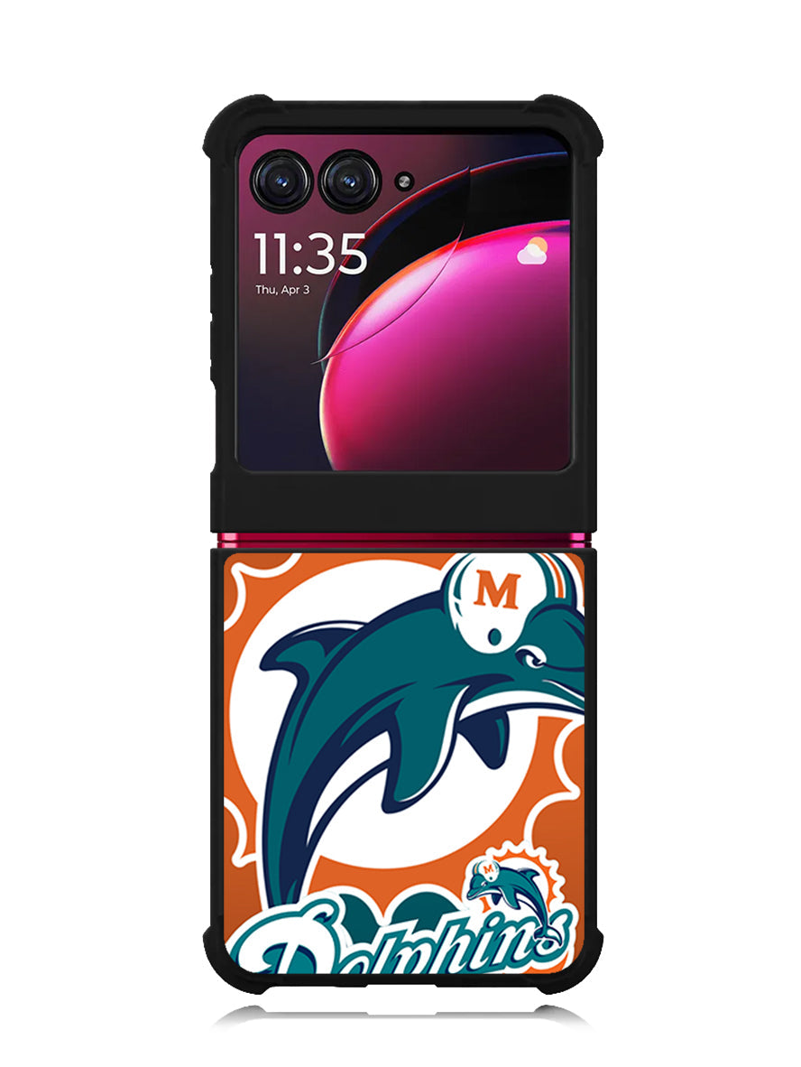 Miami Dolphins 3rd Motorola Moto Razr Plus 2023 , Moto Razr+ 2023 Case