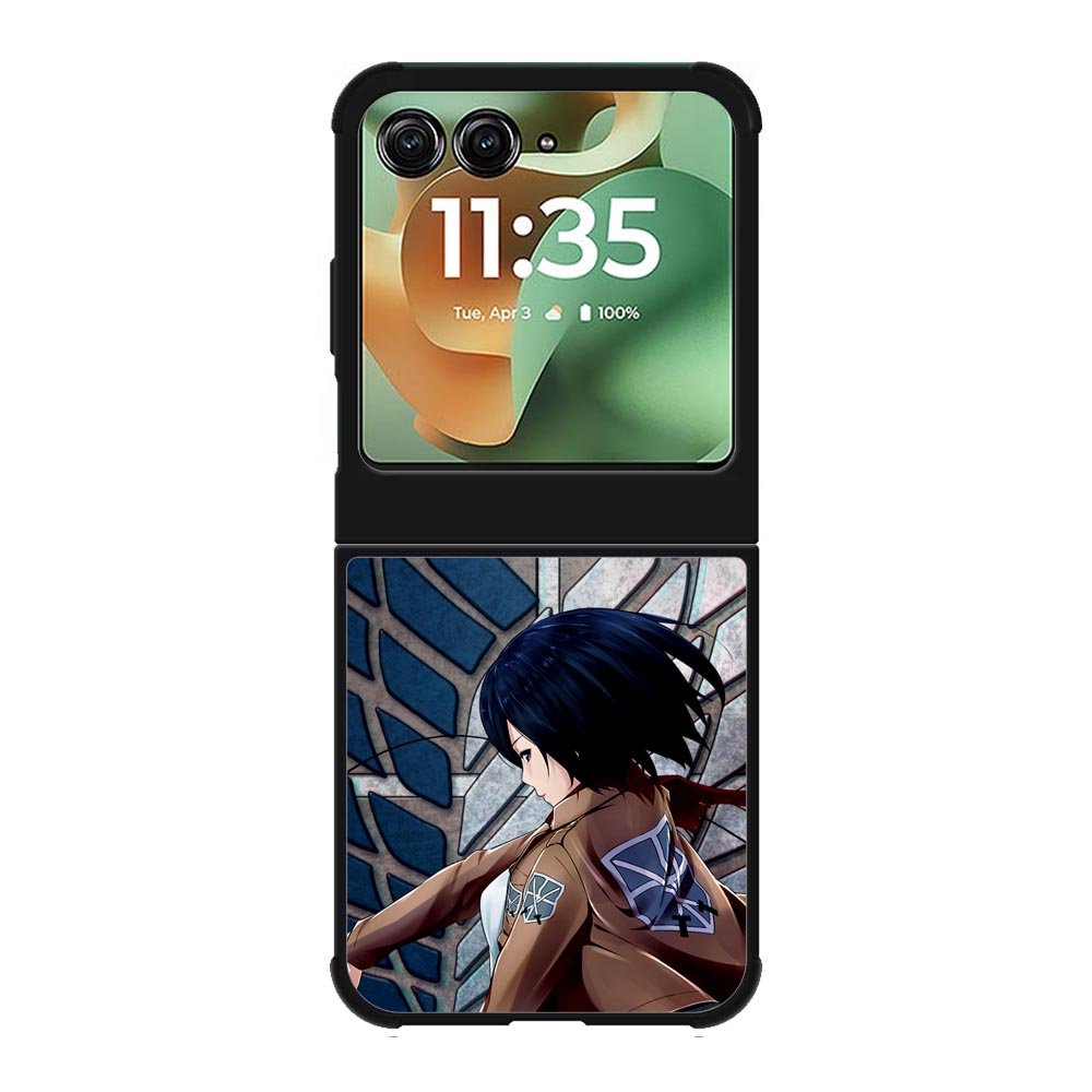 Attack on Titan Mikasa Motorola Moto RAZR 2025 Case OV0618