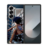 Attack on Titan Mikasa Samsung Galaxy Z Fold 7 5G Case OV0618