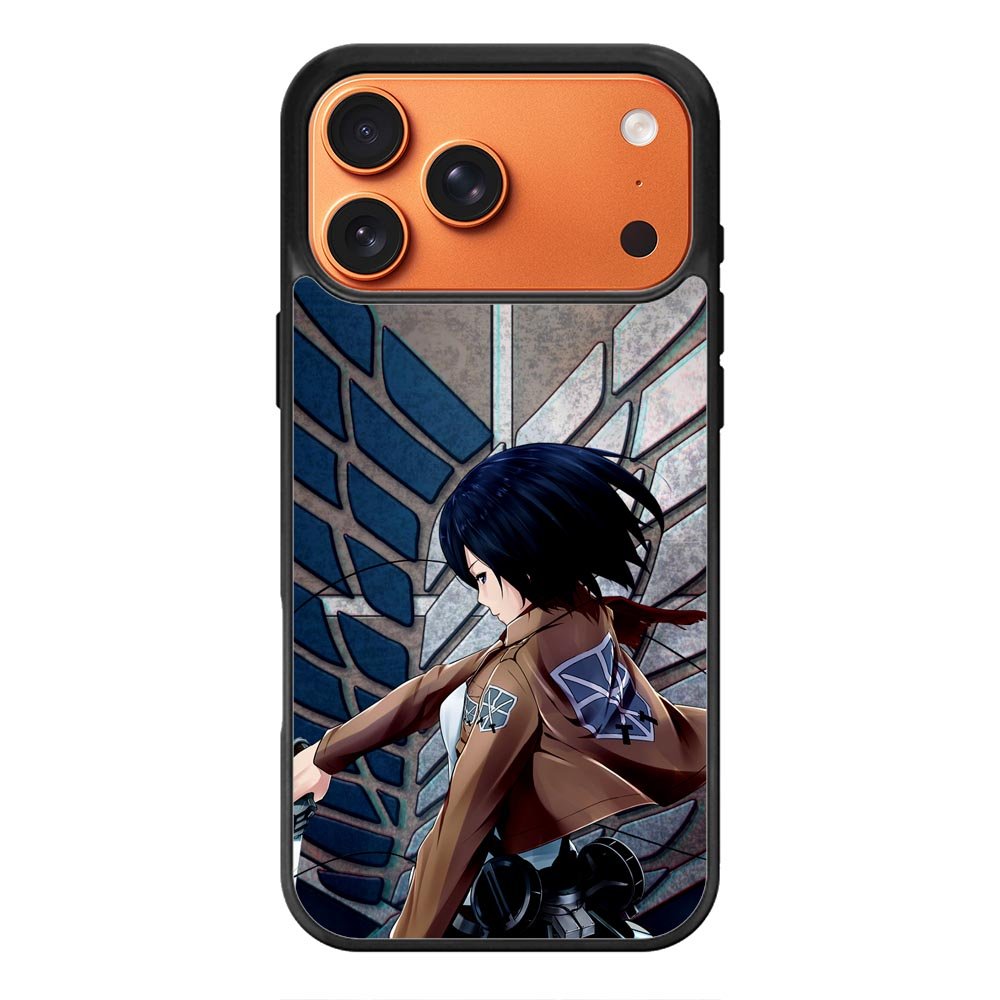 Attack on Titan Mikasa iPhone 17 Pro Case OV0618