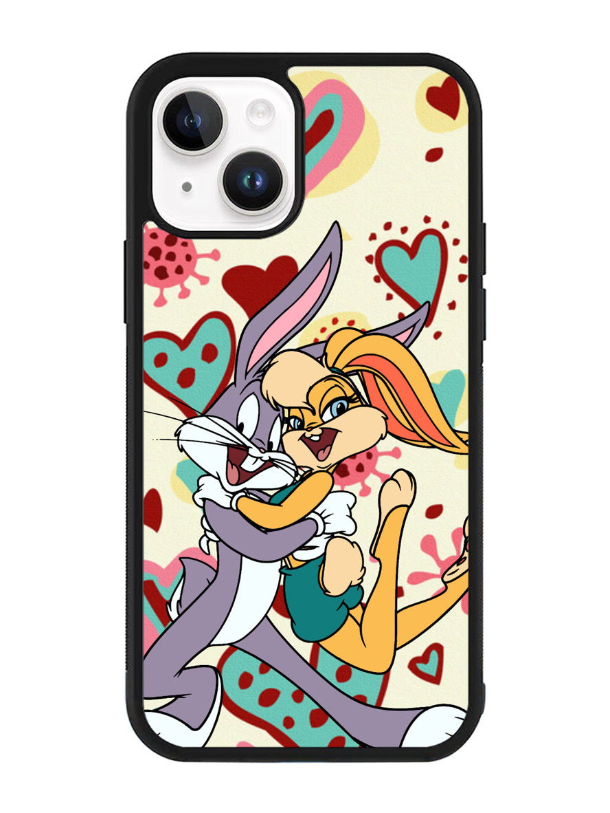 Bugs bunny and lola bunny iPhone 14 Plus Case QC0626