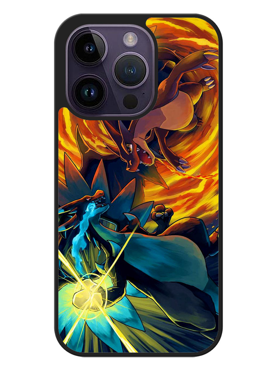 pokemon charizard mega evolution Google iPhone 14 Pro Case OV0629