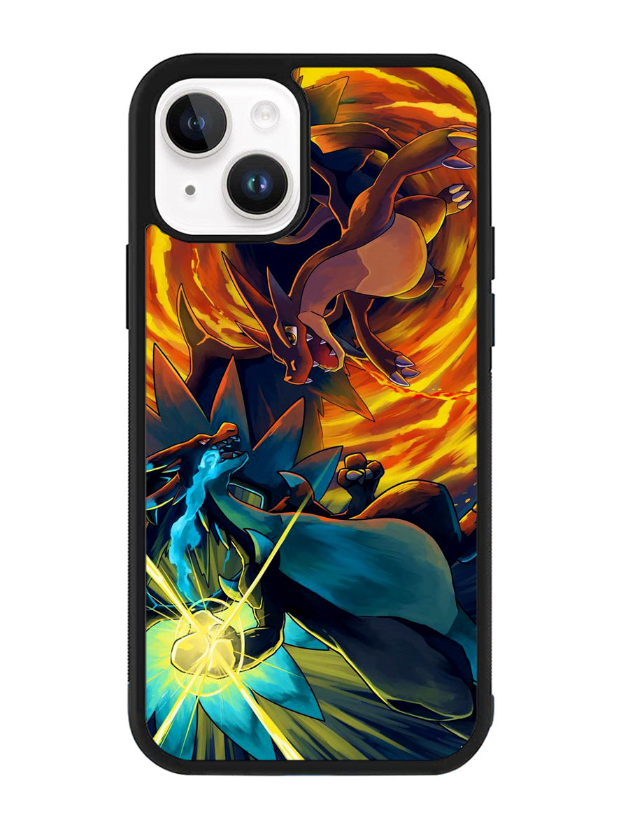 pokemon charizard mega evolution iPhone 15 Plus Case OV0629