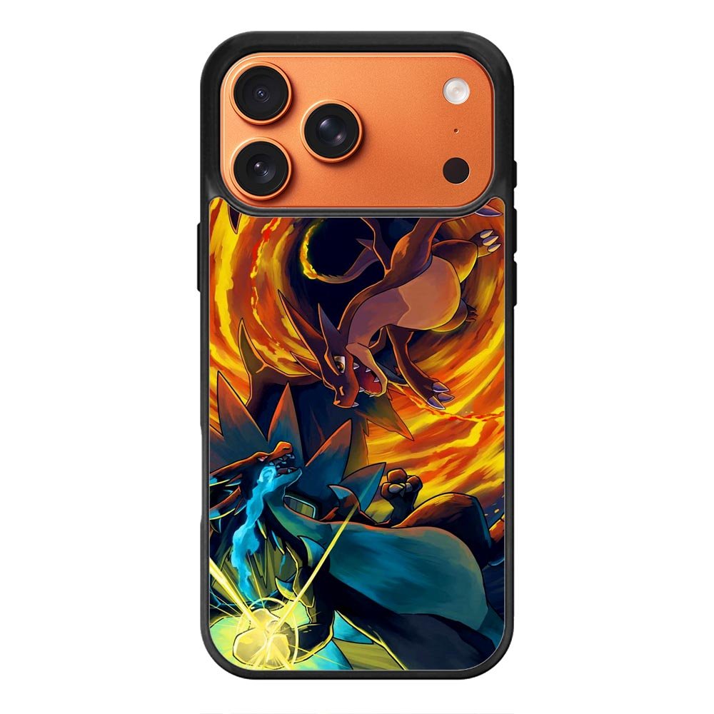 Pokemon Charizard Mega Evolution iPhone 17 Pro Case