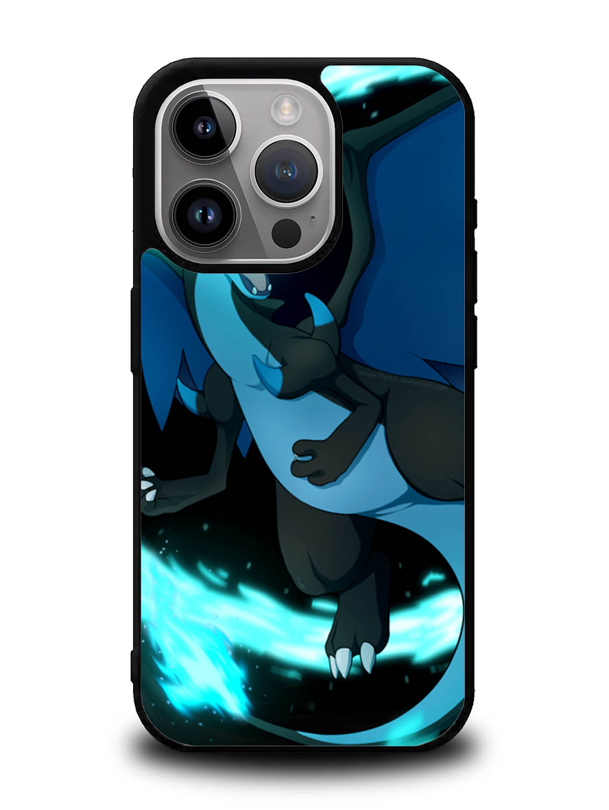 charizard mega evolution pokemon iPhone 14 Pro Case QC0630