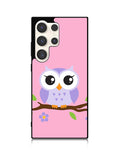 Owl Cute Samsung Galaxy S25 Ultra 5G Case QC0631