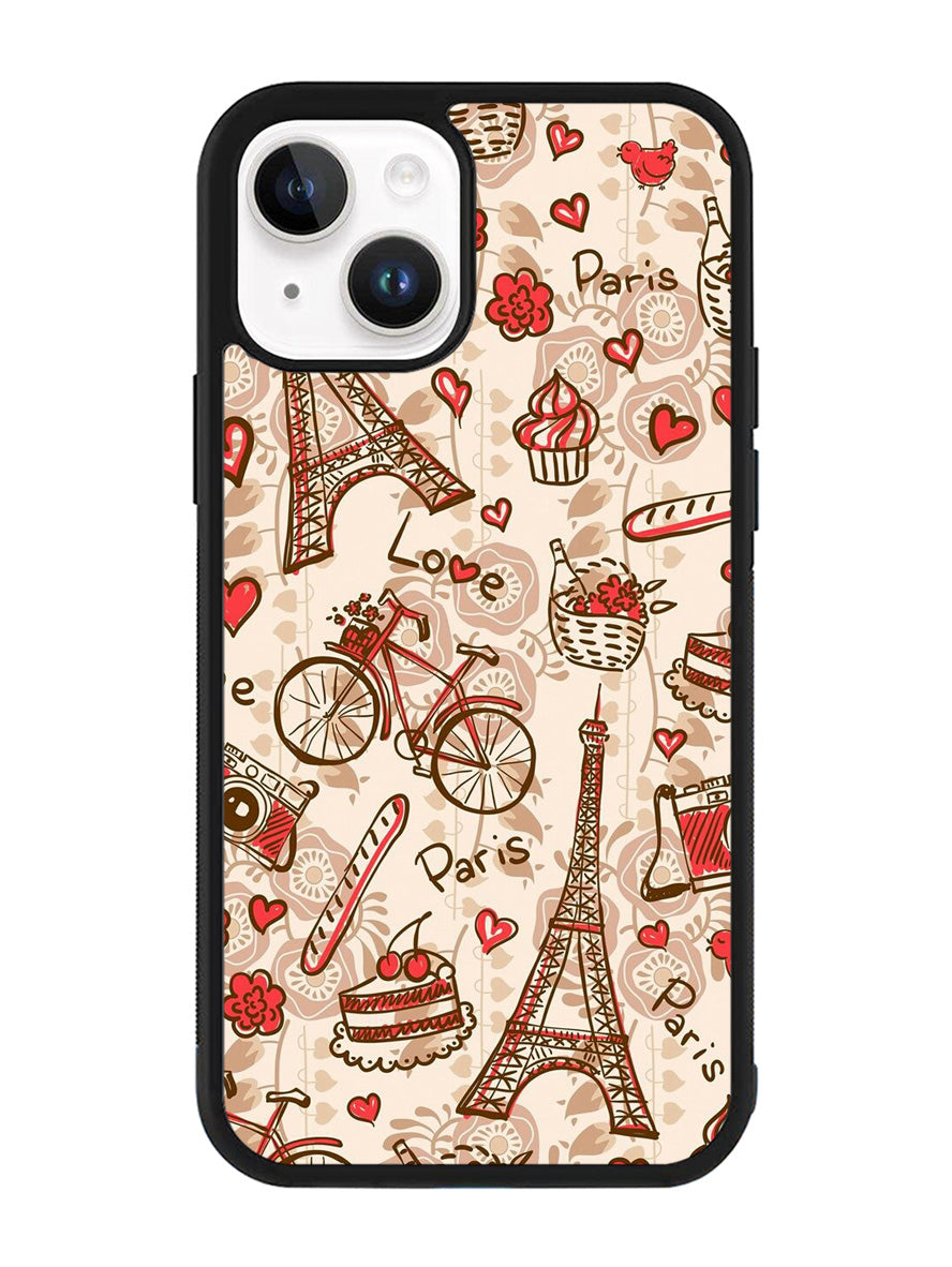 paris vintage iPhone 14 Case QC0632