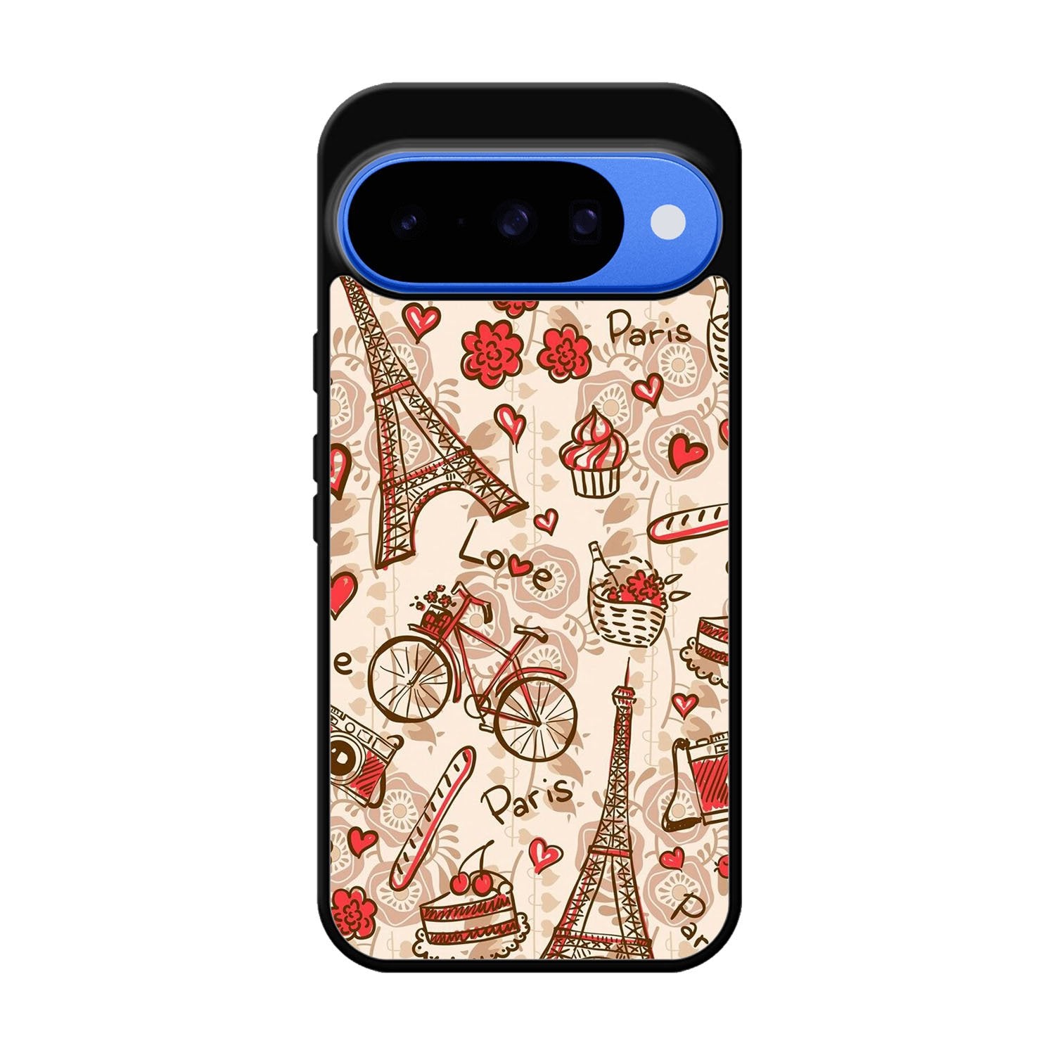 paris vintage Google Pixel 10 Case QC0632