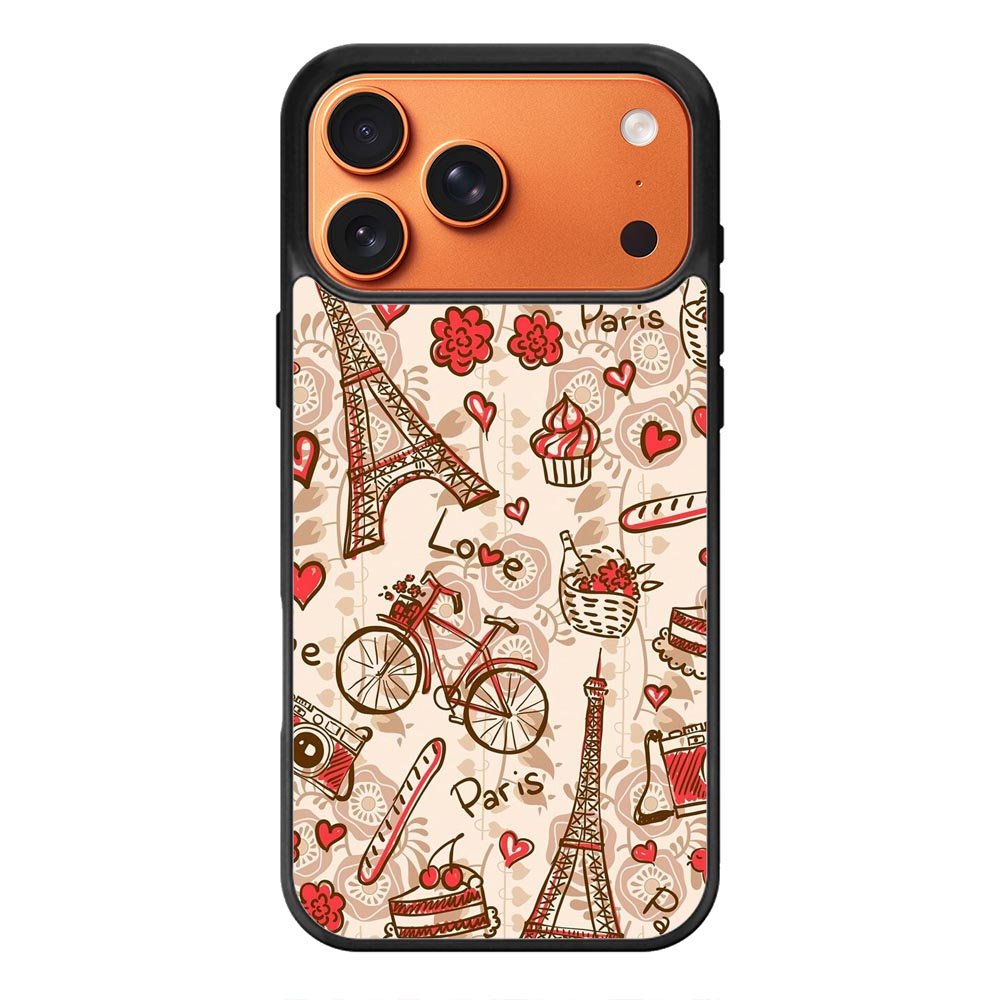 paris vintage iPhone 17 Pro Max Case QC0632