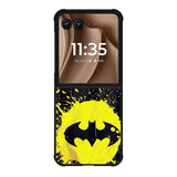 Batman Logo Yellow Motorola Moto RAZR Plus 2025 Case OV0633