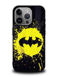 Batman Logo Yellow iPhone 14 Pro Max Case QC0633
