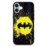 Batman Logo Yellow iPhone 16 Plus Case QC0633