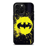 Batman Logo Yellow iPhone 16 Pro Case OV0633