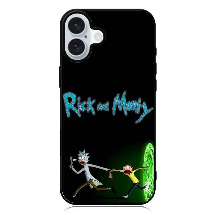 rick and morty iPhone 16 Plus Case QC0638