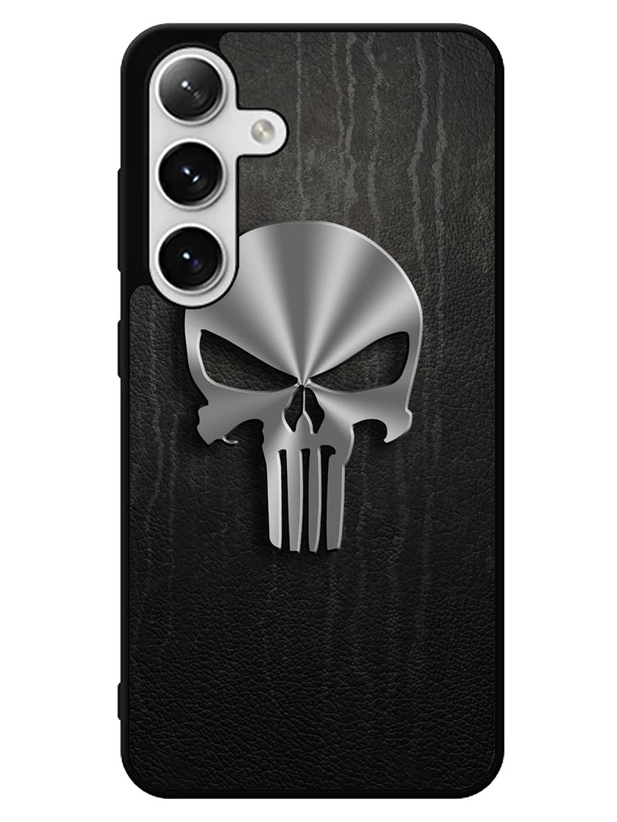 Punisher Logo 3D Samsung Galaxy S25 5G Case
