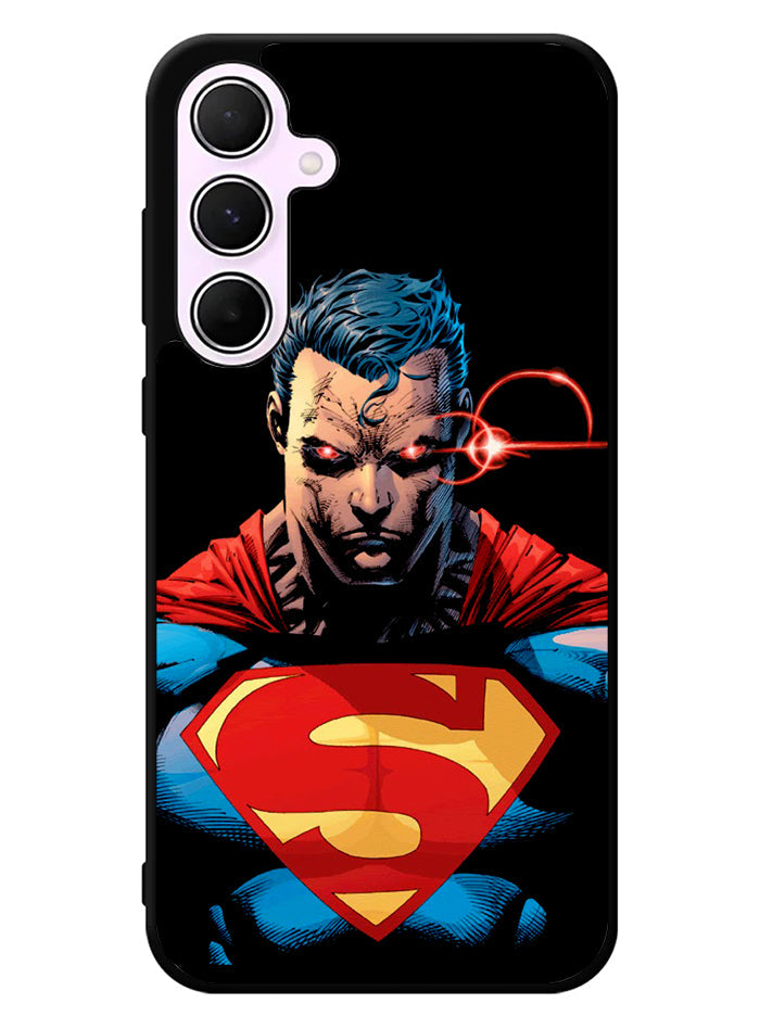 superman red eyes Samsung Galaxy A55 5G Case