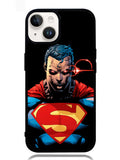 superman red eyes iPhone 14 Case