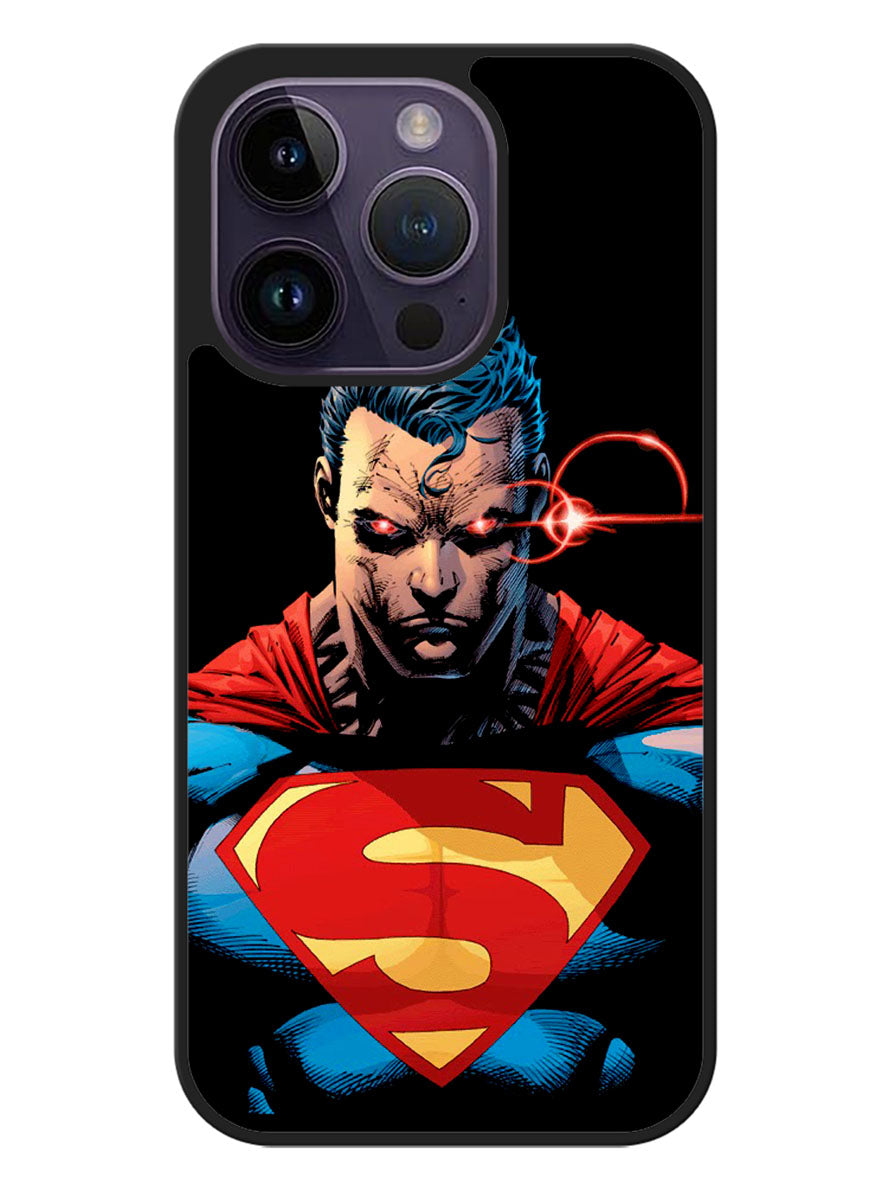 superman red eyes iPhone 14 Pro Case OV2304