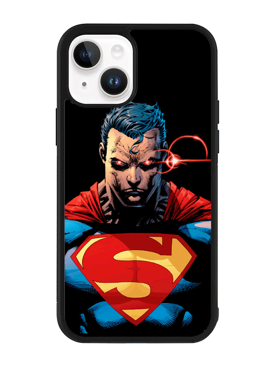 superman red eyes iPhone 15 Case OV2304