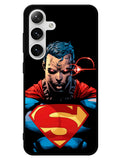 superman red eyes Samsung Galaxy S24 5G Case