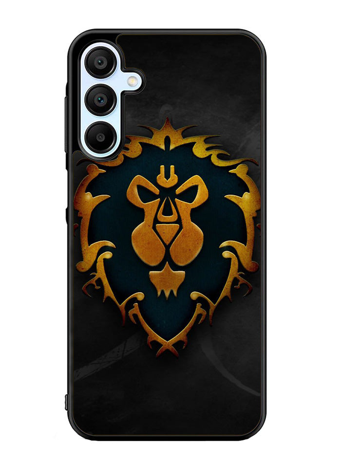 World of Warcraft Alliance Gold Logo Samsung Galaxy A35 5G Case OV0642
