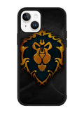 World of Warcraft Alliance Gold Logo iPhone 14 Case QC0642
