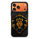 World of Warcraft Alliance Gold Logo iPhone 17 Pro Case OV0642