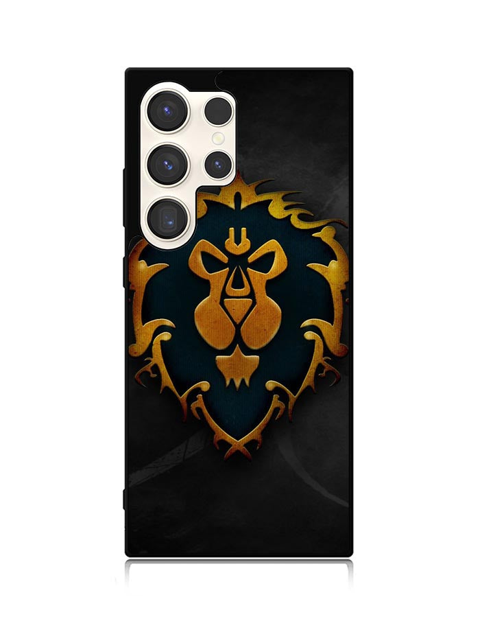 World of Warcraft Alliance Gold Logo Samsung Galaxy S23 Ultra 5G Case QC0642