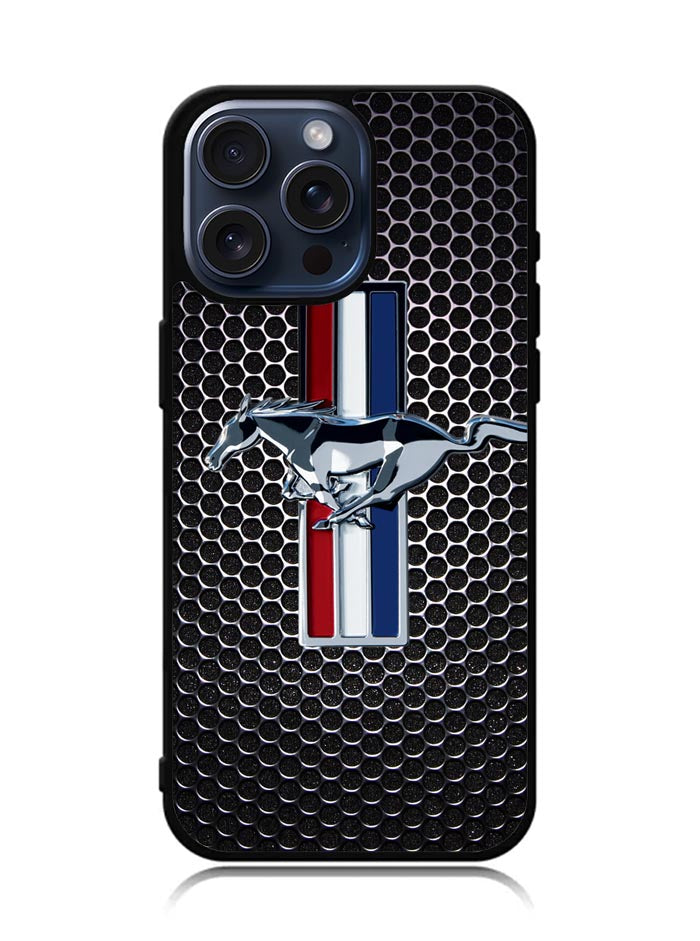 Ford Mustang Carbon Fiber iPhone 15 Pro Case OV4918