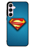 Superman Blue Carbon Logo Samsung Galaxy A35 5G Case