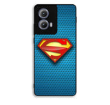 Superman Blue Carbon Logo Motorola Moto Edge 2024 Case OV6470