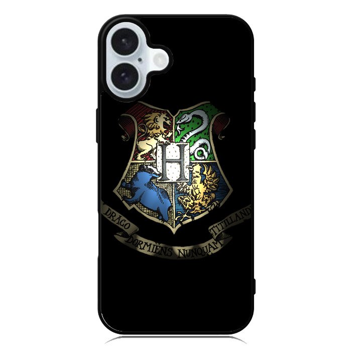 Harry Potter hogwarts iPhone 16 Case QC0656
