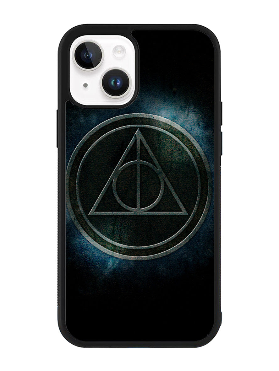 Harry Potter Deathly Hallows iPhone 14 Plus Case QC5156
