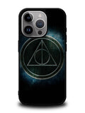 Harry Potter Deathly Hallows iPhone 14 Pro Case QC5156
